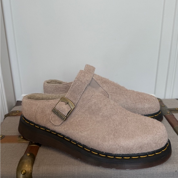 NWOB Dr. Martens Isham Vintage Suede Slingback Mule 10 M 11 L - Picture 2 of 6
